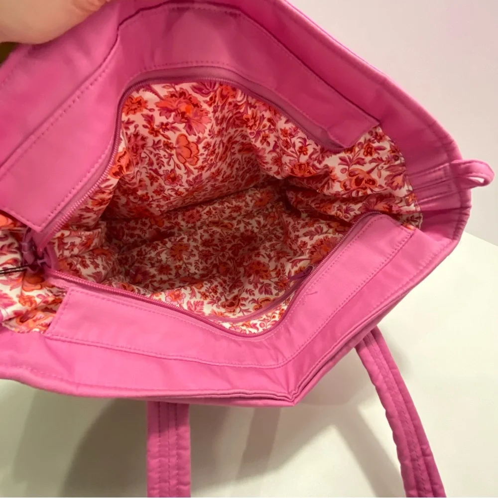 💐 Vera Bradley Utility Tote Bag. NWT. Rich Orchid. - Picture 12 of 16
